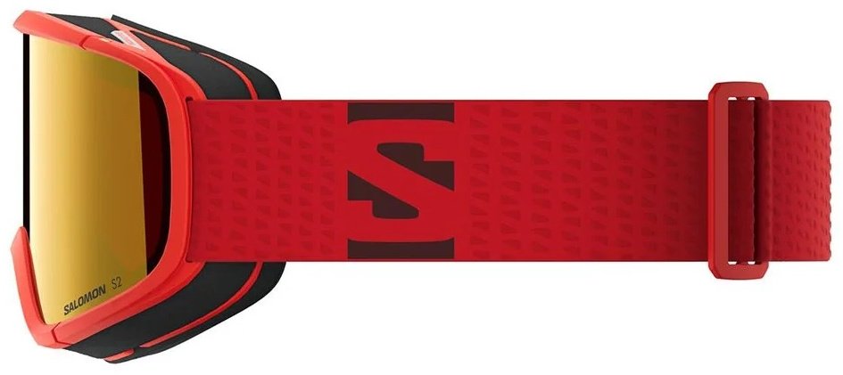 Маска горнолыжная Salomon Aksium 2.0 L47907800 красный размер one size