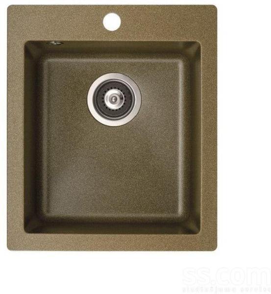 Кухонная мойка Aquasanita SQS100-301AW бронзовая