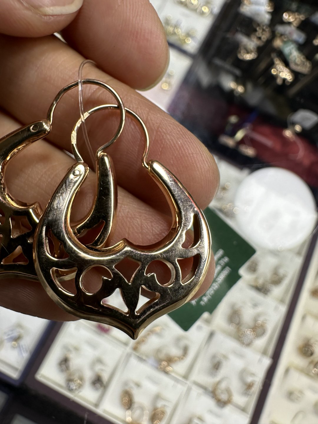 Серьги Золото России 248669978 вес 3.55 г золото, без вставок купить,NaN