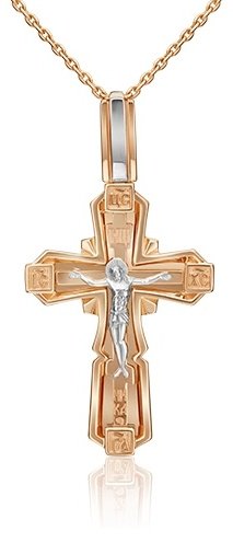 Подвеска PLATINA 03-3158-00-000-1111-42 вес 5.21 г золото, без вставок купить,NaN