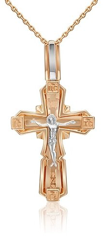 Подвеска PLATINA 03-3158-00-000-1111-42 вес 5.21 г золото, без вставок купить,NaN