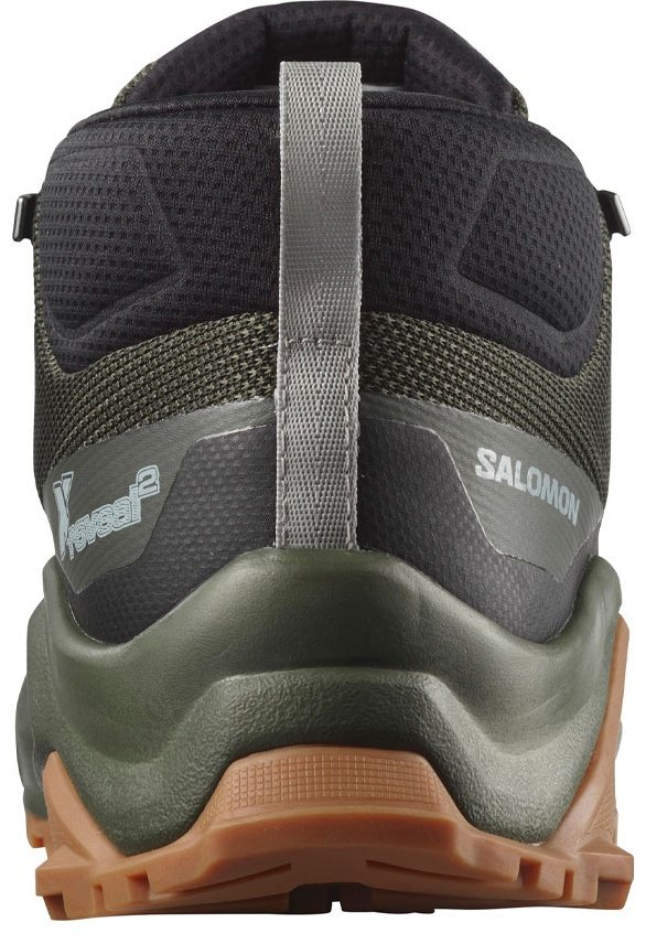 Треккинговые ботинки Salomon L41763000 зеленый купить,NaN