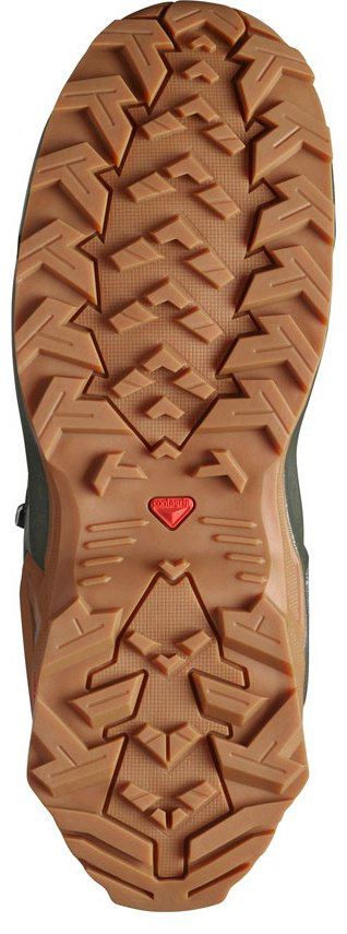 Треккинговые ботинки Salomon L41763000 зеленый купить,NaN