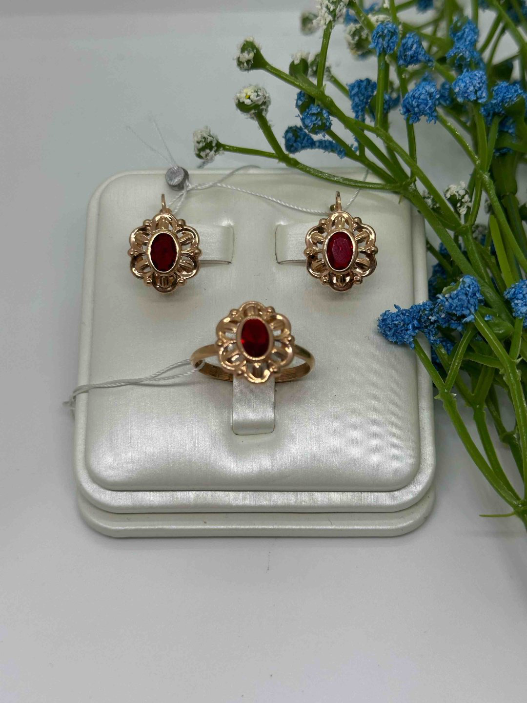 Золото России 829291023 вес 3.21 г золото, рубин купить,237200