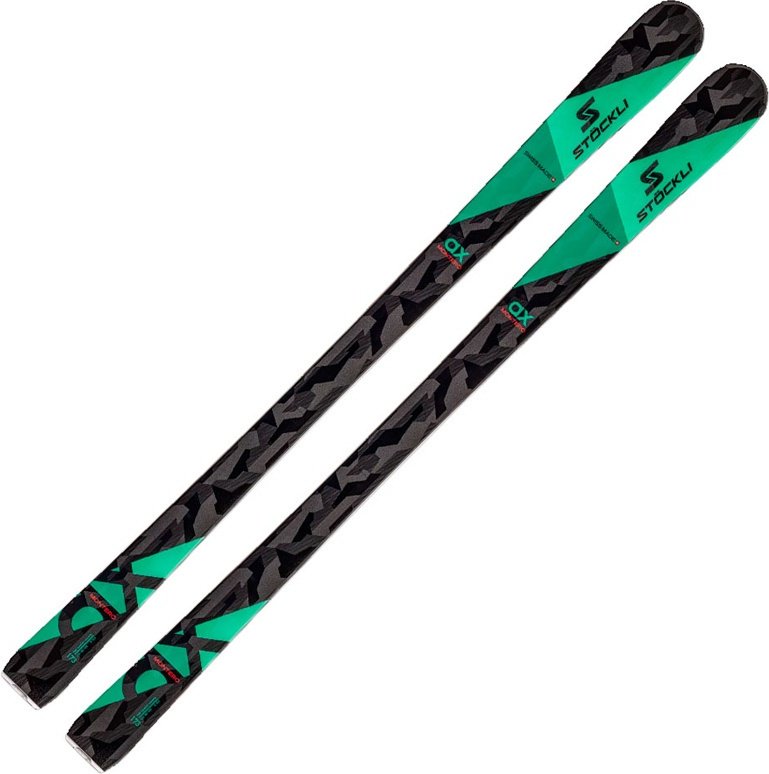 STOCKLI Montero AX + Strive 13D 41050324 168 см черный, зеленый купить,NaN