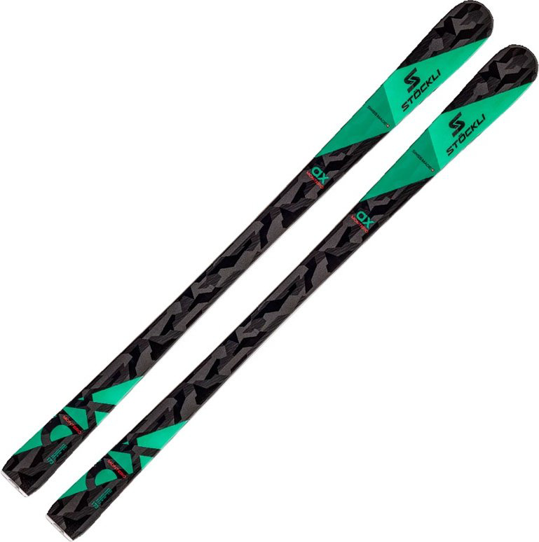 STOCKLI Montero AX + Strive 13D 41050324 168 см черный, зеленый купить,NaN