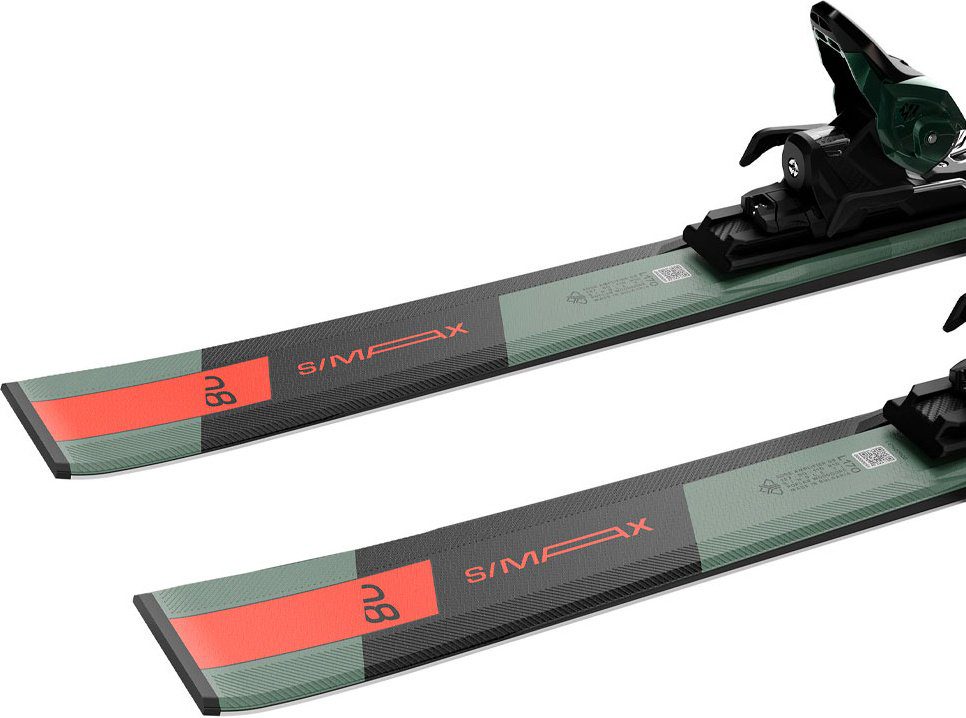 Лыжи Salomon E S/Max 8 Xt + E M10 Gw black L80/L47600000 Зима 156 см зеленый купить,NaN