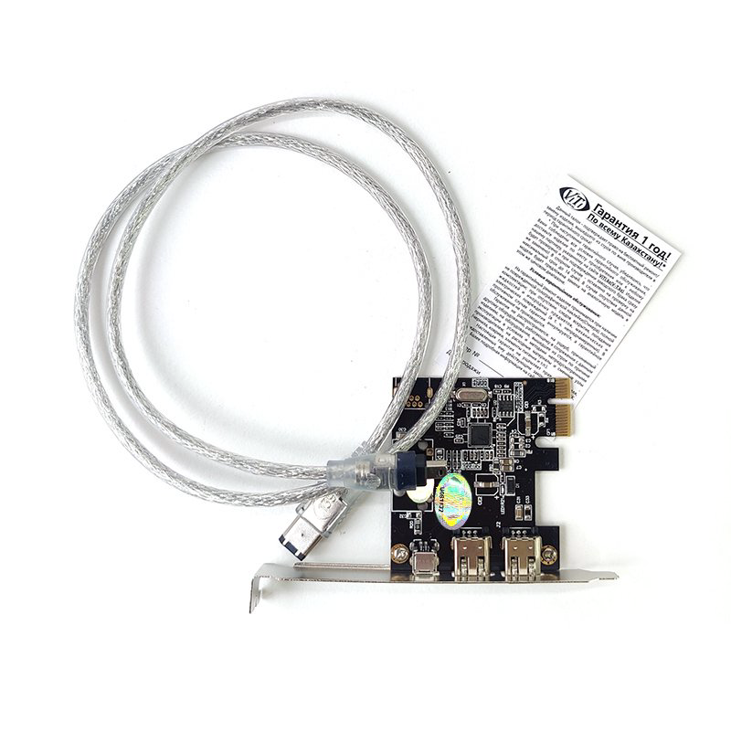 Контроллер PCI-E card FW 2A+1M купить,8778