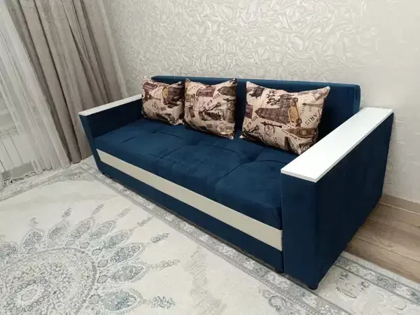 Диван 16848303_313582 210х70см синий купить,203300