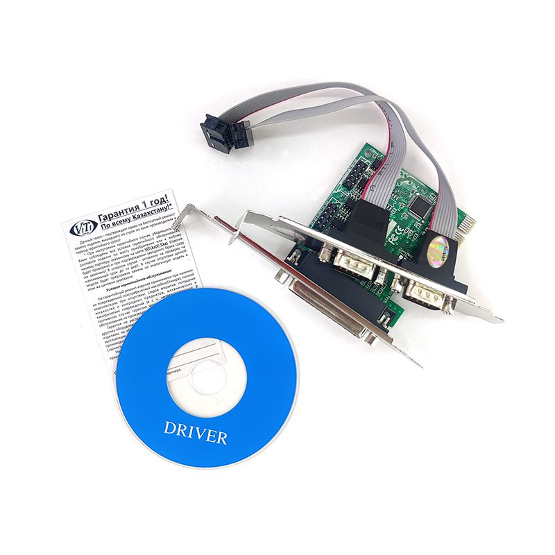 Контроллер ViTi PCI-E card 2COM1LPT купить,5500