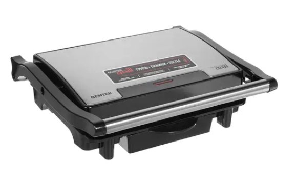 Гриль Centek CT-1469 серебристая