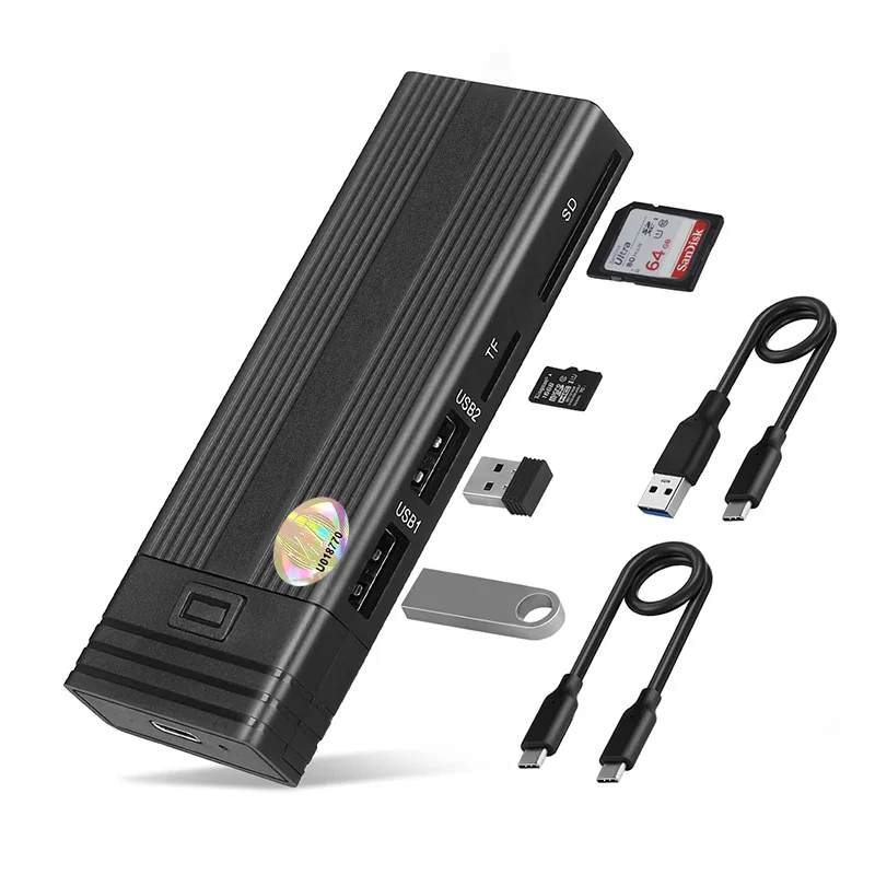 Корпус для накопителя ViTi M.2U2CR Black