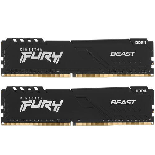  Оперативная память Kingston Fury Beast 2x8Gb KF426C16BBK2/16 черная