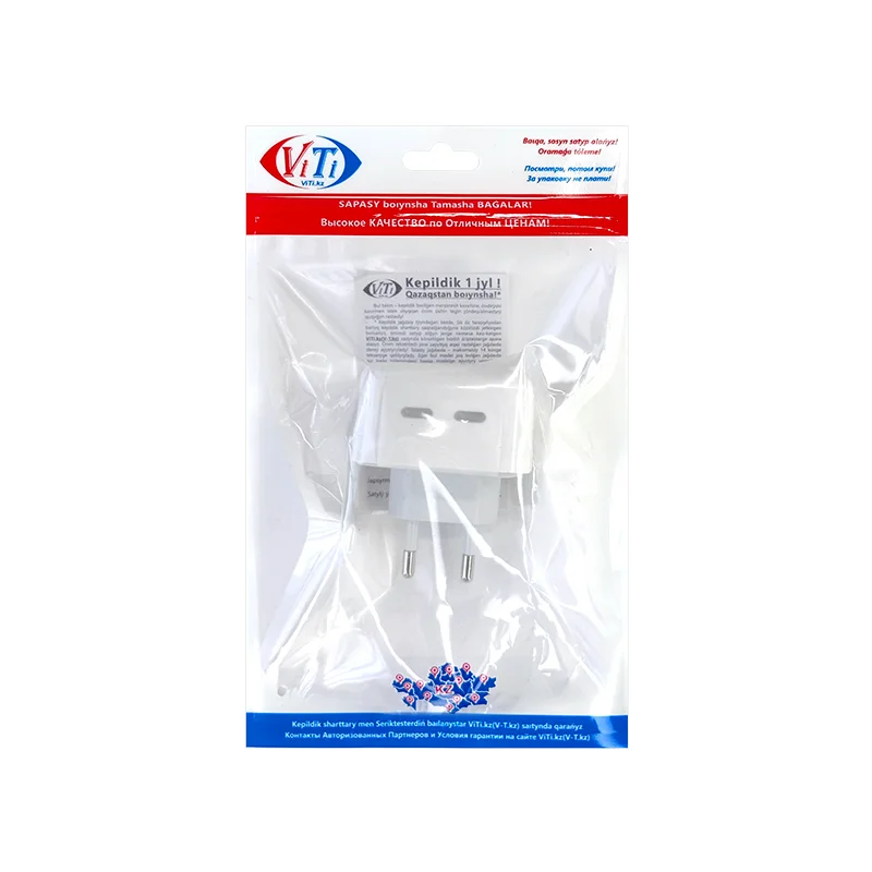 Адаптер ViTi 2UC White - ForteMarket Адаптер ViTi 2UC White купить,0