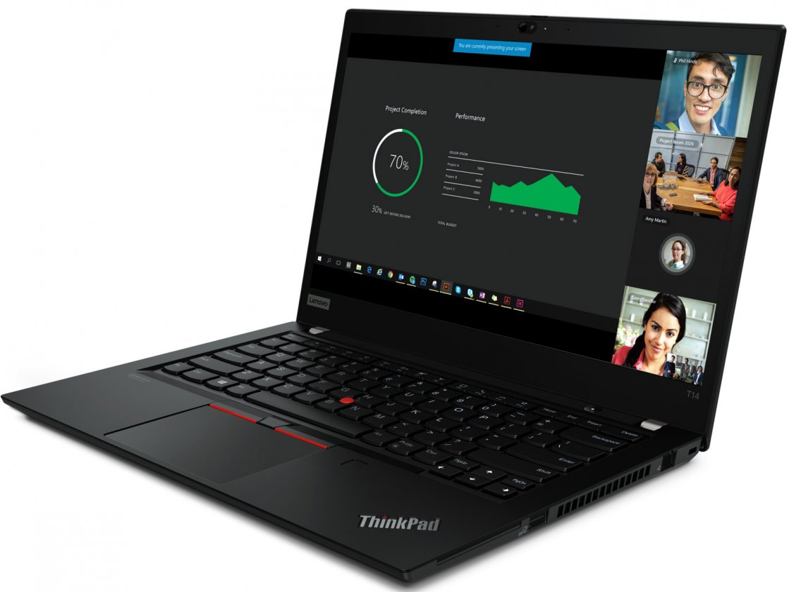 Ноутбук Lenovo ThinkPad T14 Gen 1 20S00011RT Black купить,NaN