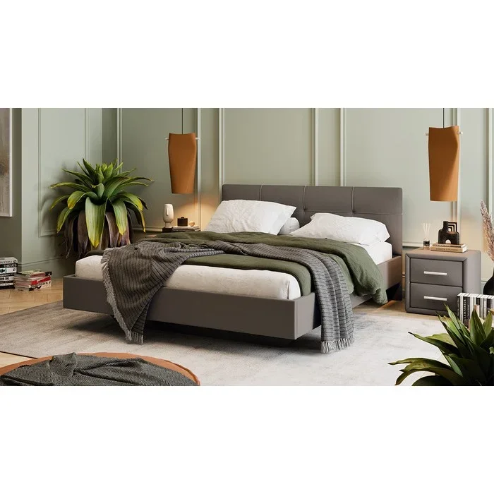 Кровать ТриЯ Элис 180х200 см мокко купить,NaN