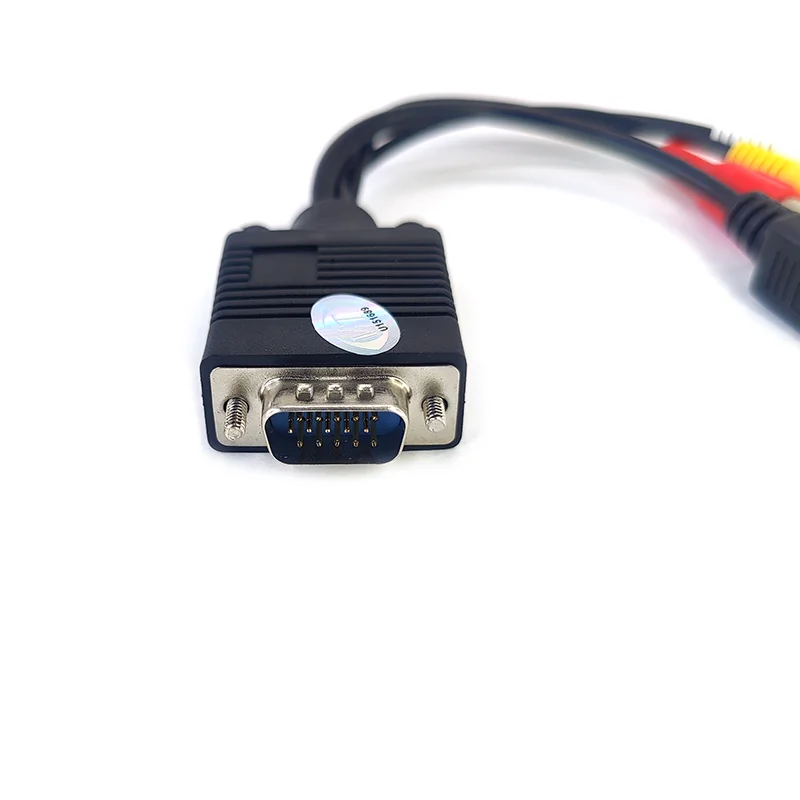 Адаптер ViTi VGA-SV+3RCA Black