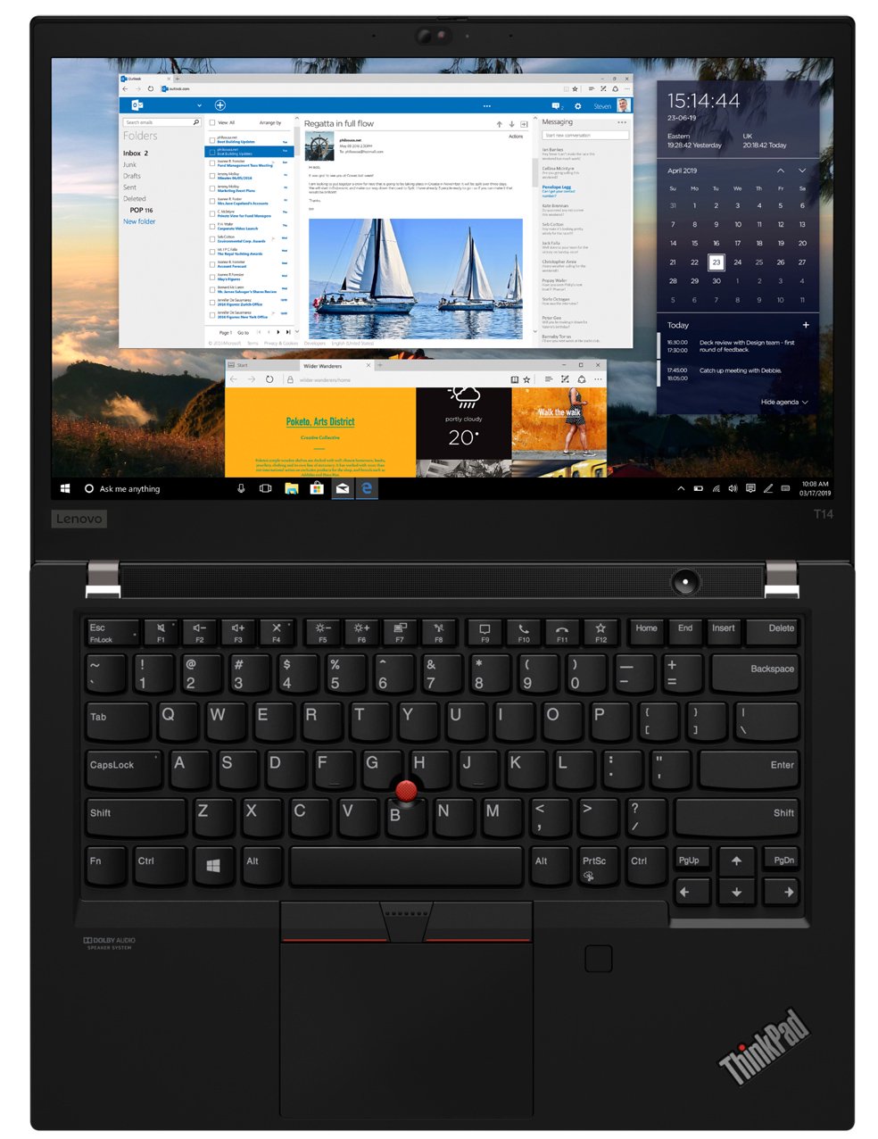 Ноутбук Lenovo ThinkPad T14 Gen 1 20S00011RT Black купить,NaN