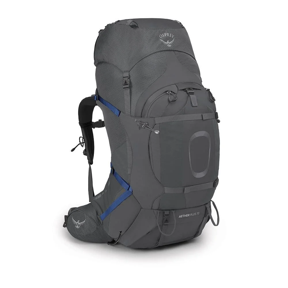 Рюкзак Osprey Aether Plus 70 L/XL серый купить,NaN