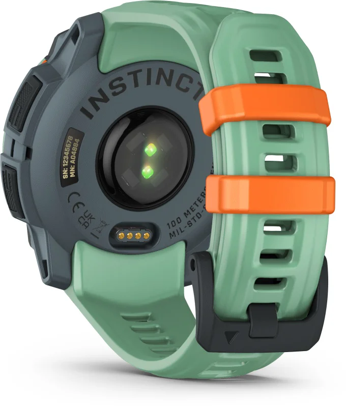 Смарт-часы Garmin Instinct 3 AMOLED 45 мм бирюзовый купить,0