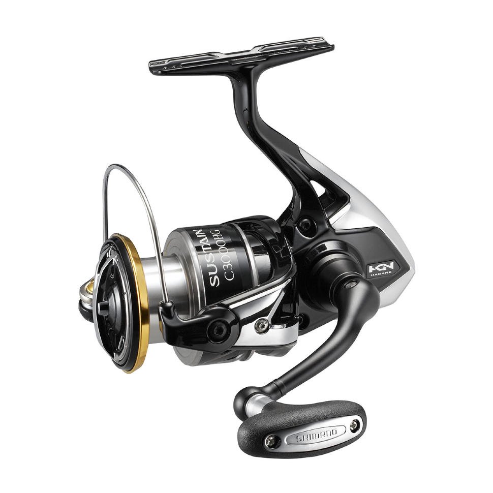 Катушка Shimano Sustain FI 4000XGFI черная купить,NaN