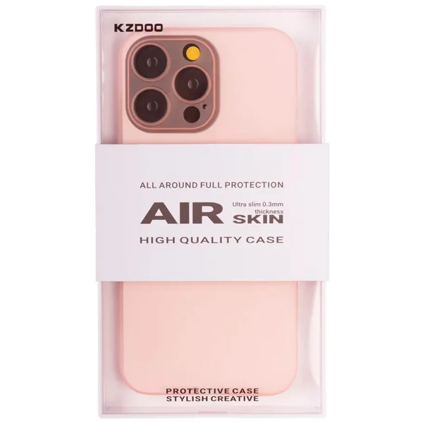 Чехол KZDOO для iPhone 15 Pro Max Air Skin Pink купить,NaN