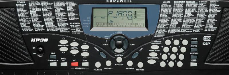Синтезатор Kurzweil KP30LB чёрный - ForteMarket Синтезатор Kurzweil KP30LB чёрный купить,0