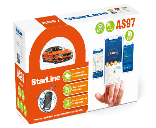Автосигнализация StarLine AS97 2Sim LTE-GPS купить,NaN