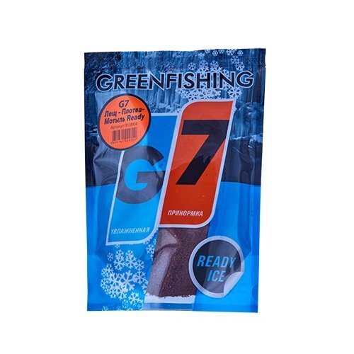 Прикормка Greenfishing G7 Лещ-Плотва Мотыль 350 гр купить,NaN