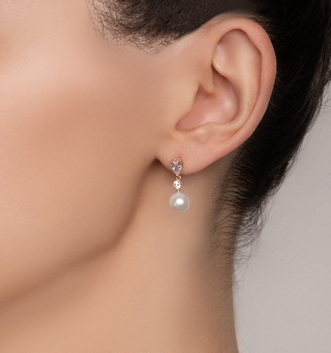 Серьги Pokrovsky Jewelry 6100896-00400 3,47гр. купить,NaN
