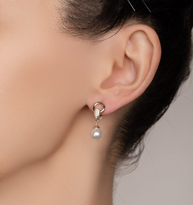 Серьги Pokrovsky Jewelry 2101138-00400 4,38гр. купить,NaN