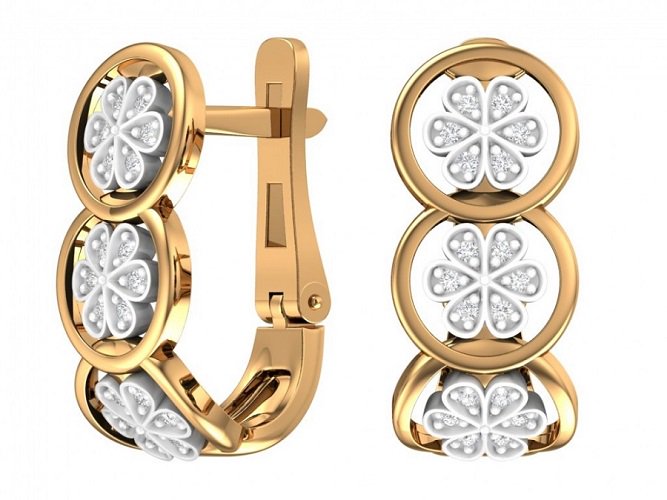 Серьги Pokrovsky Jewelry 2101228-00770 3,84гр. купить,NaN