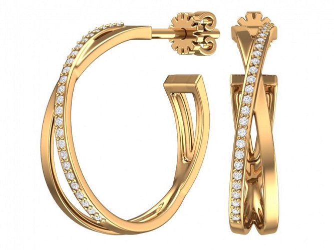 Серьги Pokrovsky Jewelry 6001466-00770 3,35гр. купить,NaN