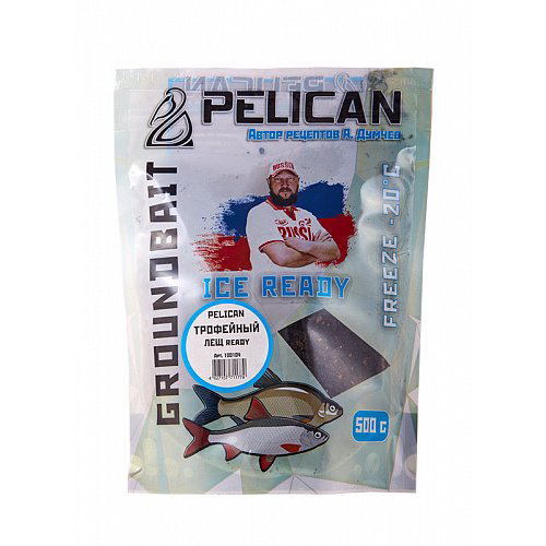 Прикормка Pelican Лещ Трофейный 500 гр купить,NaN