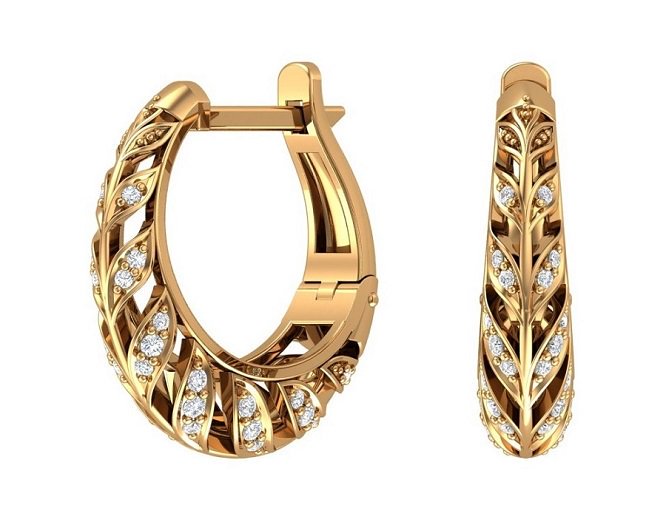 Серьги Pokrovsky Jewelry 2100767-00770 5гр. купить,NaN