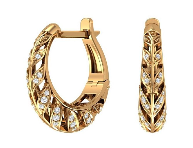 Серьги Pokrovsky Jewelry 2100767-00770 5гр. купить,NaN