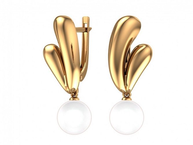 Серьги Pokrovsky Jewelry 2101061-00360 5,63гр. купить,NaN