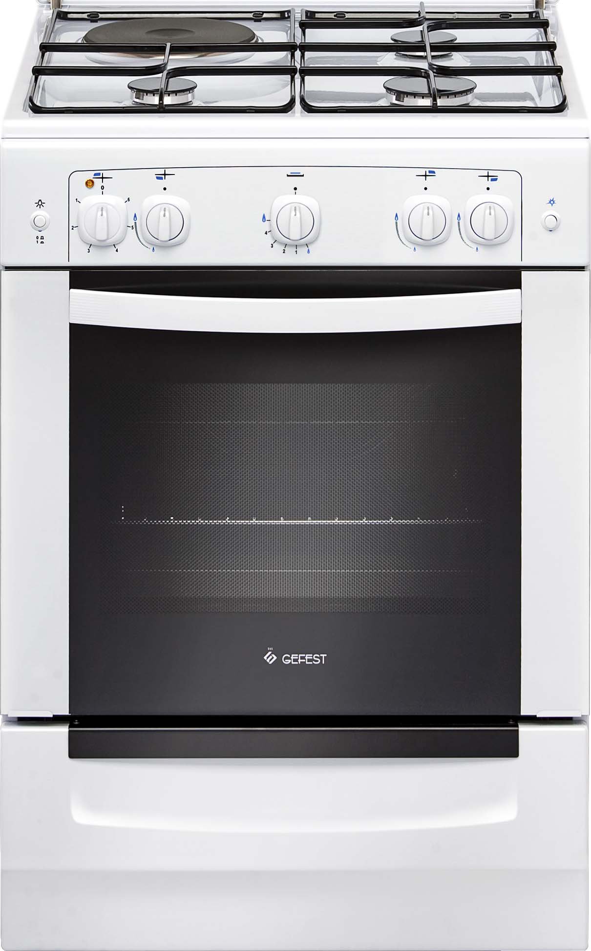 Плита Gefest ПГЭ 6110-01 белая купить,0