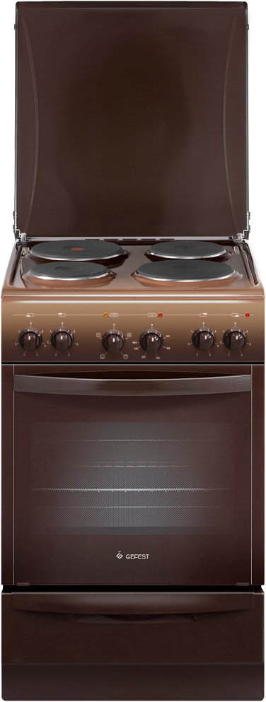 Плита Gefest ЭПНД 5140-01 0001 коричневая купить,136990