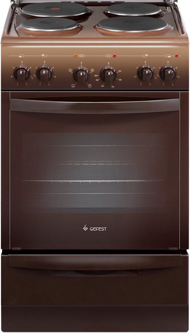 Плита Gefest ЭПНД 5140-01 0001 коричневая