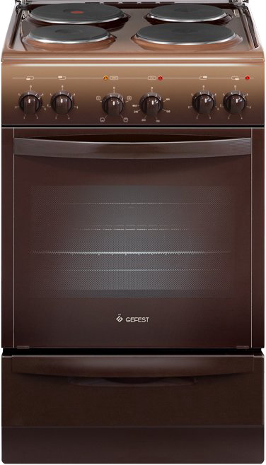 Плита Gefest ЭПНД 5140-01 0001 коричневая