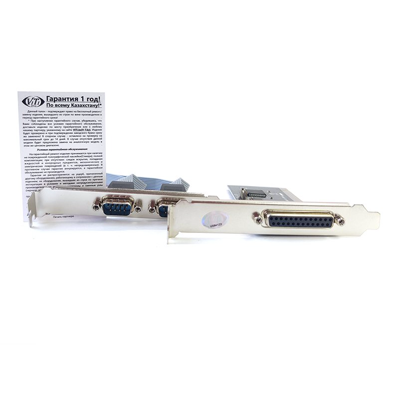 Контроллер ViTi PCI card V-T 2S1P 2COM+1LPT белый - ForteMarket Контроллер ViTi PCI card V-T 2S1P 2COM+1LPT белый купить,5487