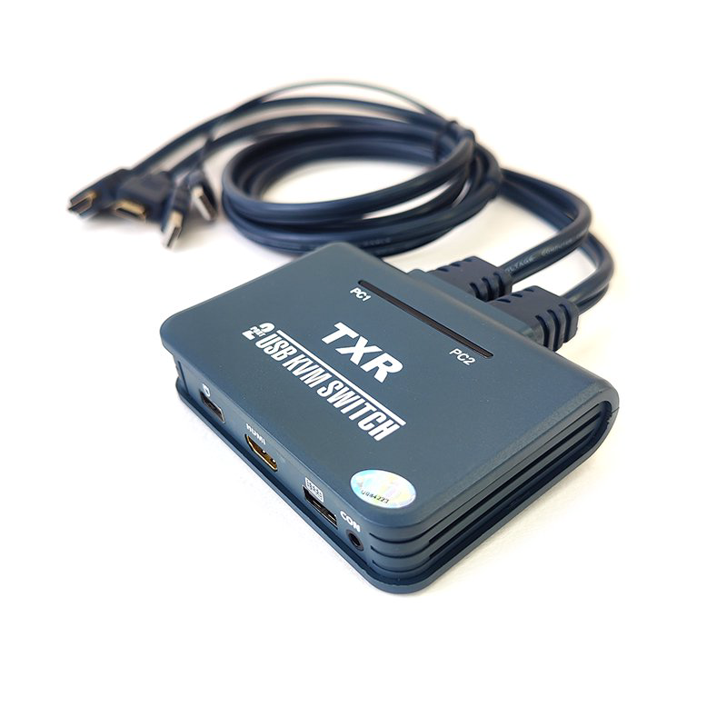 Переключатель KVM ViTi 2HDU черно-синий - ForteMarket Переключатель KVM ViTi 2HDU черно-синий купить,24700