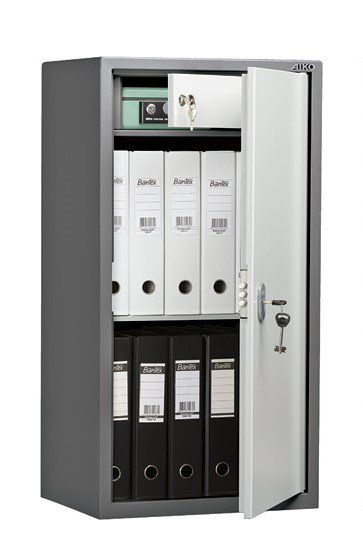 Шкаф бухгалтерский Aiko SL-87T серебристый
