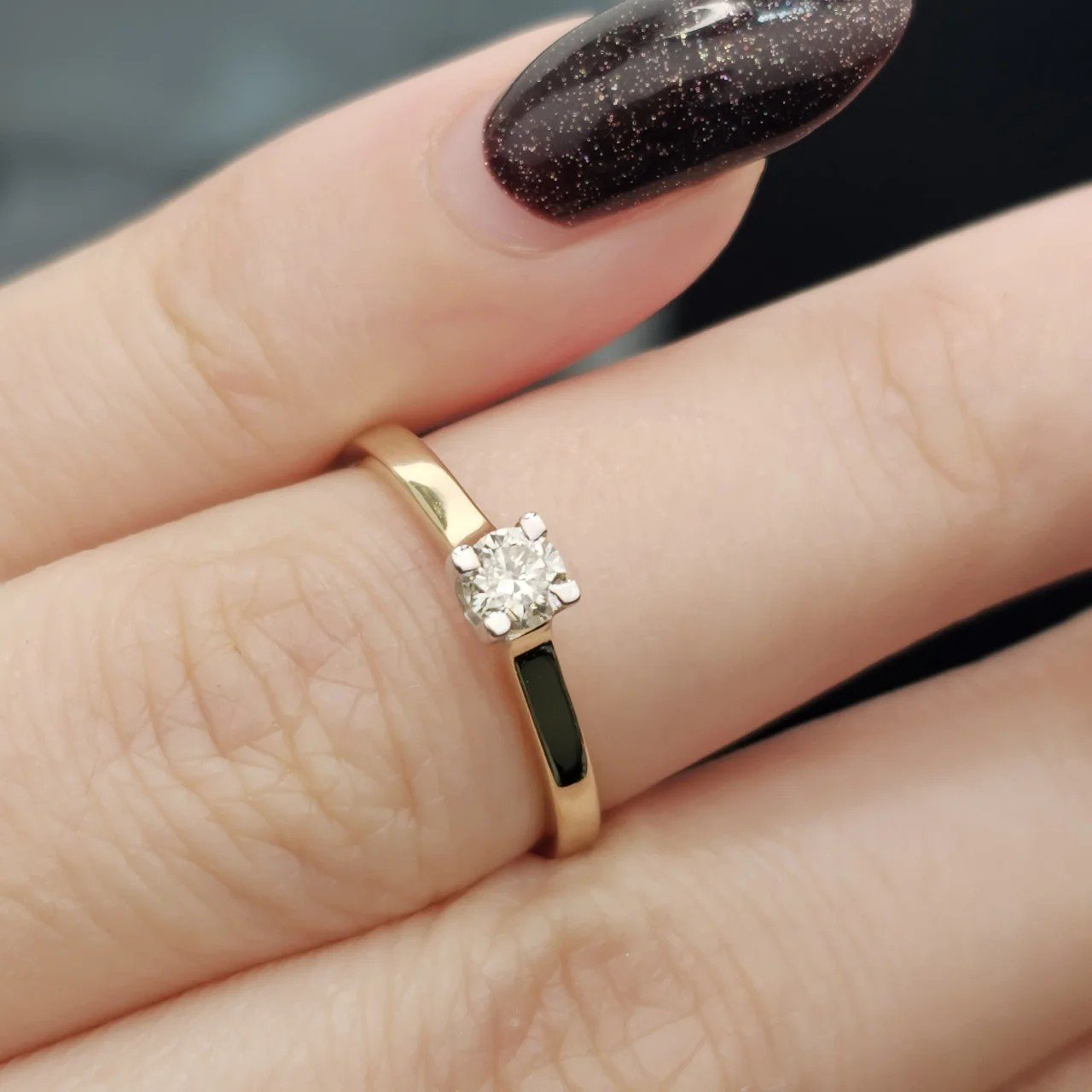 Кольцо Deimantas 108193418 16р 0,196гр 0,196ct. купить,NaN