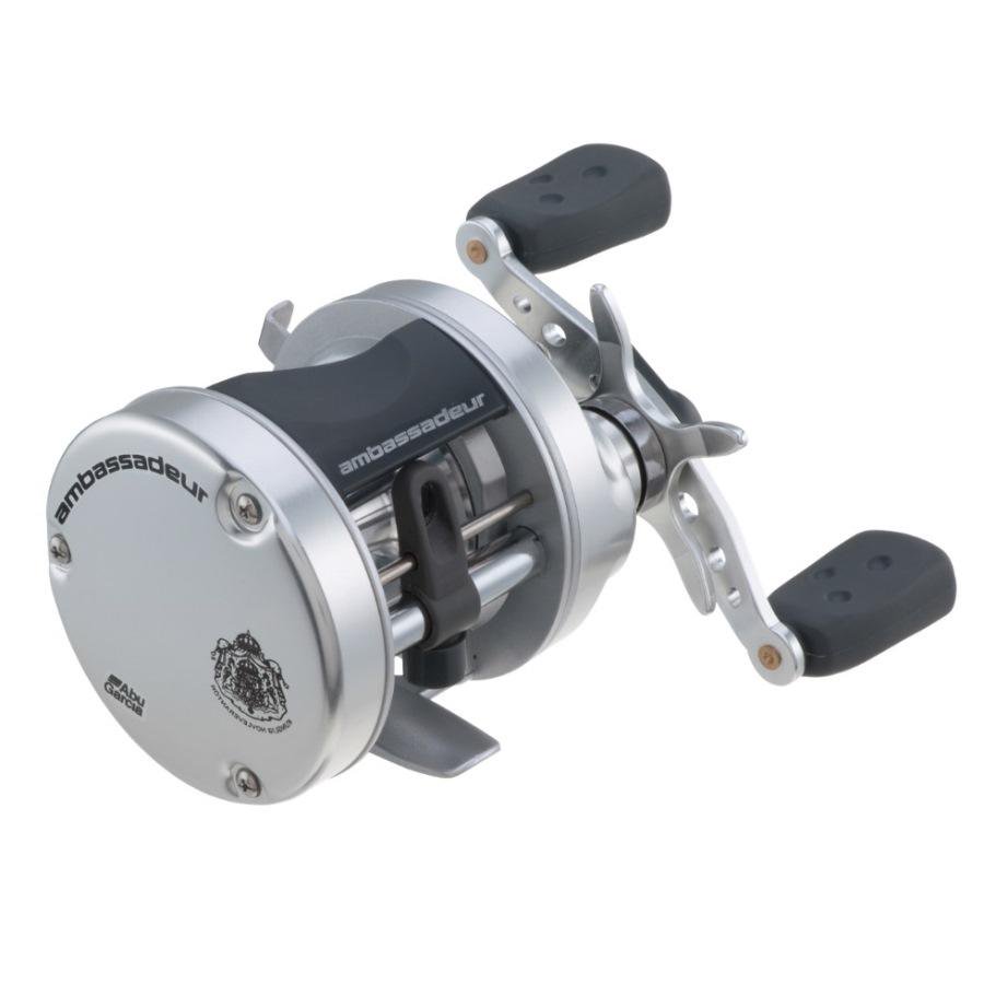 Катушка Abu Garcia AMBS-5501 LH Round серебристая купить,NaN