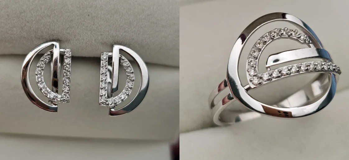 Комплект Deimantas 108178570 19р 0,19ct 0,263ct. купить,NaN