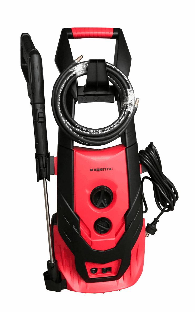 Очиститель высокого давления Magnetta MPW704G-2.5B красная
