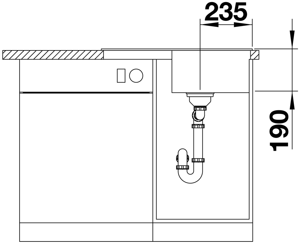 Кухонная мойка Blanco Zia 45 S Compact 524725 купить,0