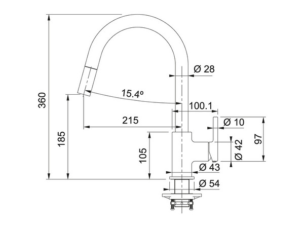 Смеситель Franke 115.0626.053 черный купить,90998